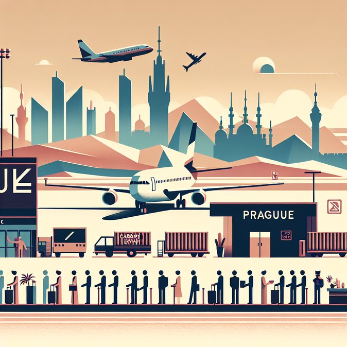 Prague Airport Cancels 32 Flights to Middle East as Regional Airspace Shuts Down