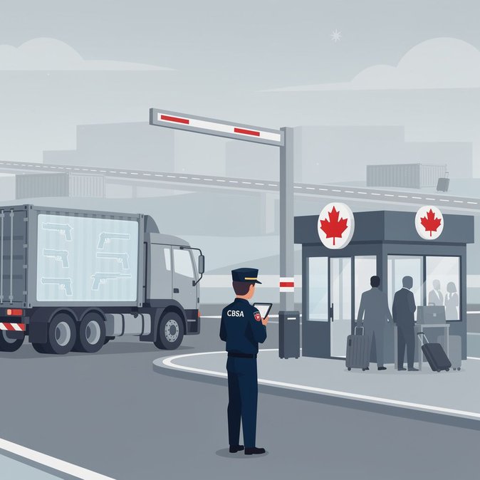 CBSA fire-arms smuggling probe underscores Canada’s C$1.3 billion border-security plan