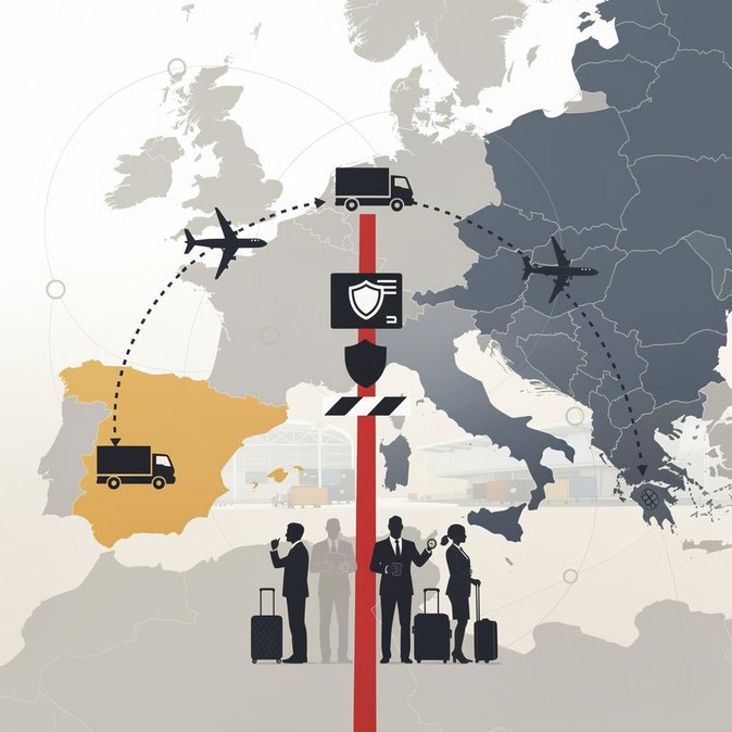 L'Italie rétablit temporairement les contrôles aux frontières avec l'Espagne, suscitant des inquiétudes chez les voyageurs autrichiens