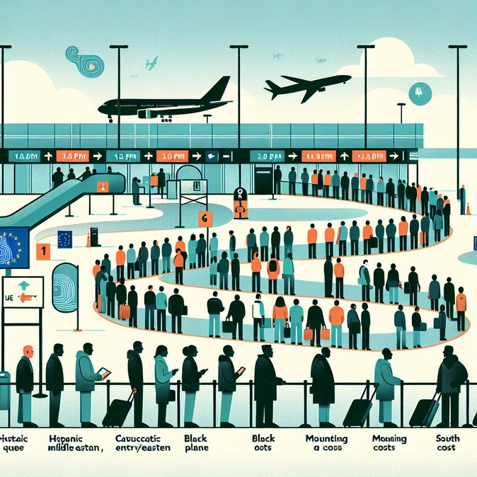 Queues Stretch Three Hours as EU’s New Biometric Entry/Exit System Goes Live