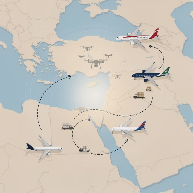 Tensioni regionali interrompono i voli dagli Emirati Arabi Uniti verso l’Arabia Saudita e oltre