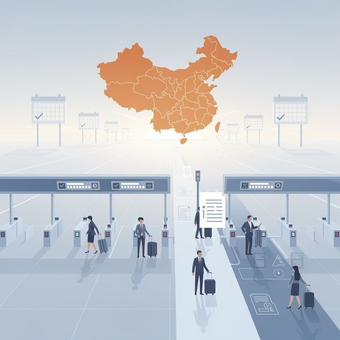 La Chine prolonge officiellement son dispositif d'entrée sans visa de 30 jours jusqu'au 31 décembre 2026