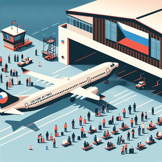 第四次捷克军事撤侨航班将91名公民从中东冲突区接回国内