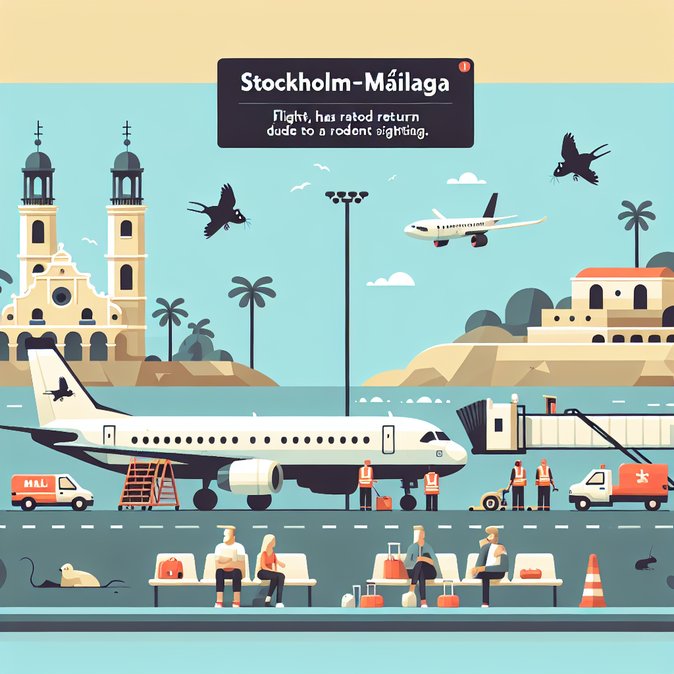 ‘Flight to nowhere’ adds five-hour delay to Málaga arrivals after mid-air mouse scare