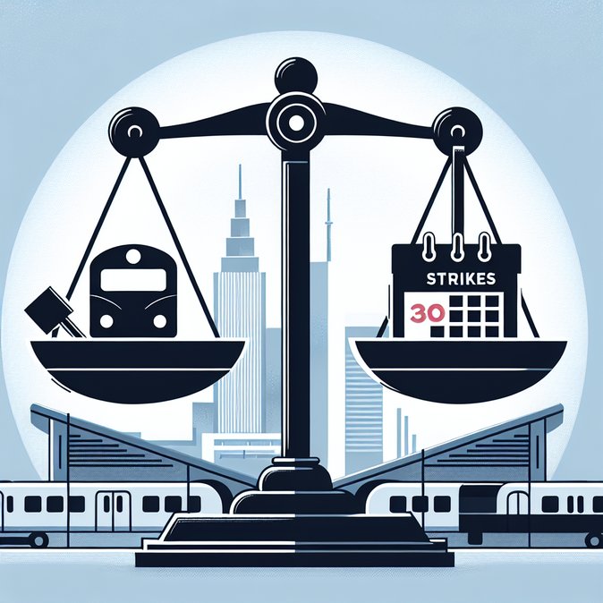 French MPs Advance Bill to Cap Strike Days in Public Transport