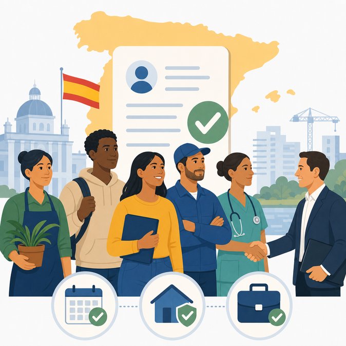Spain Launches Mass Regularization Process for 500,000 Undocumented Migrants