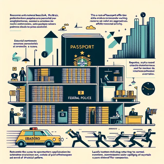 Brasil restablece el servicio completo de pasaportes en todo el país tras huelga de la Policía Federal