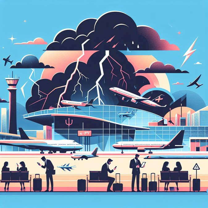 Storms and Crew Shortages Trigger 36 Cancellations, 509 Delays Across Australian Airports