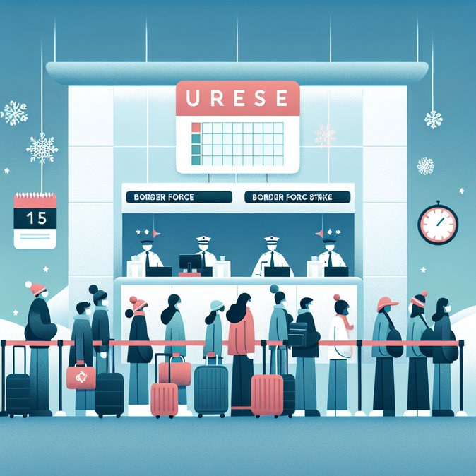 Border Force strike triggers two-hour queues at six UK airports as holiday peak looms