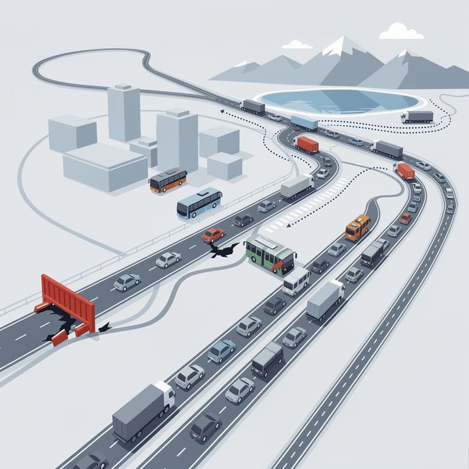 A1 Motorway Closure Triggers Multi-Kilometre Queues at Swiss–French Customs