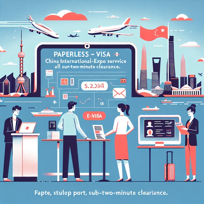 Shanghai rolls out paperless port e-visa for 8th CIIE exhibitors and visitors