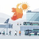 Status Yellow Heat Warning Prompts Travel and Work Adjustments Across Ireland