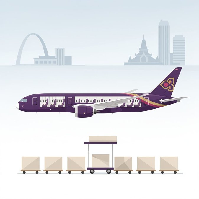 Thai Airways renforce la liaison Bruxelles-Bangkok avec un Boeing 787-9 face à une forte demande des entreprises