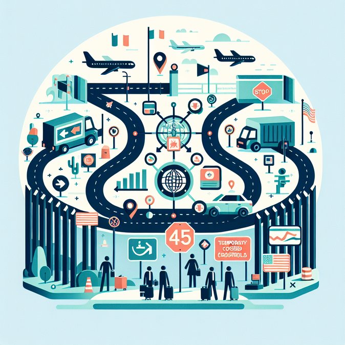 Border Guard Reports 45 Illegal Crossing Attempts as Temporary Checks with Germany and Lithuania Extended