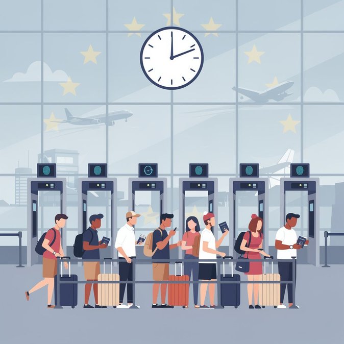 Les autorités de l'aviation appellent Bruxelles à permettre aux États membres de suspendre le Système d'Enregistrement des Passagers (EES) pendant la période estivale intense
