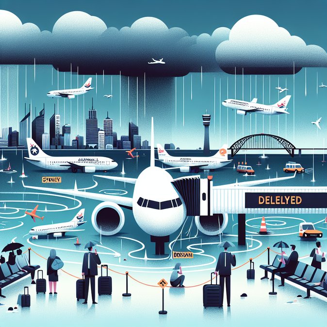 Mass delays strand thousands as 584 flights run late across Australia’s major hubs