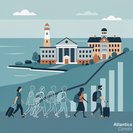 大西洋地区大学报告称，自2024年改革以来，国际学生入学人数骤降48%