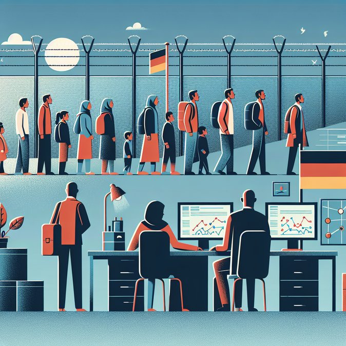 1,500 Migrants Re-Apply for Asylum After Being Turned Back at German Borders