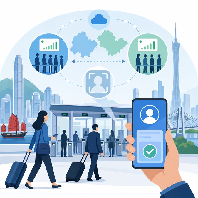 Hong Kong and Guangdong advance cross-boundary digital services, promise real-time border traffic data