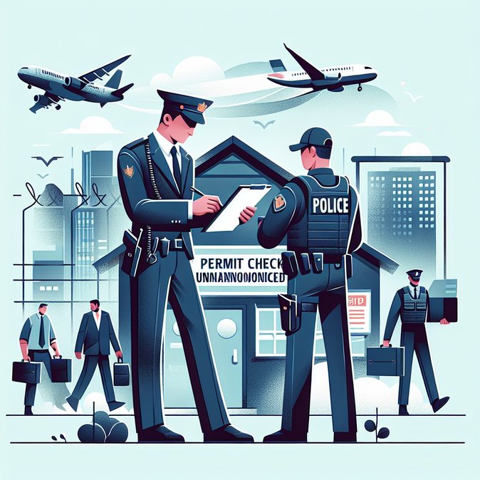 Police Detain 19 Illegal Foreign Nationals in Morning Sweep