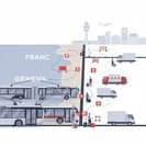 Les transports publics de Genève réduisent leurs services alors que seuls sept postes-frontières restent ouverts pendant le sommet du G7 à Évian, voisine.