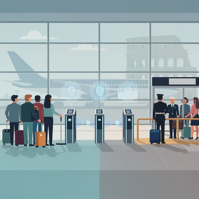 Rome considers partial suspension of biometric checks as foreign media amplify EES ‘chaos’ narrative