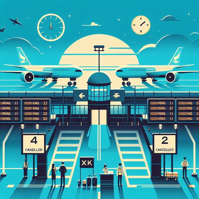 Pre-dawn flight cancellations highlight fragility of overnight schedules at Chek Lap Kok