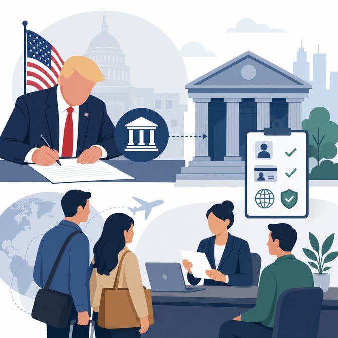 Trump Executive Order Tells U.S. Banks to Scrutinize Customers’ Citizenship