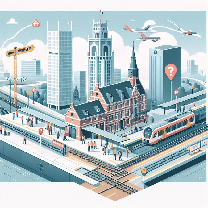 New Temporary Antwerpen-Linkeroever Station Opens as NMBS Warns of Widespread Track Works Through Mid-May