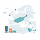 Eurostat : Le transport aérien représente un quart des passagers-kilomètres à Chypre