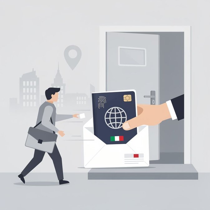 Les passeports seront envoyés par courrier dans tout le pays grâce à un accord entre le ministère de l’Intérieur et Poste Italiane
