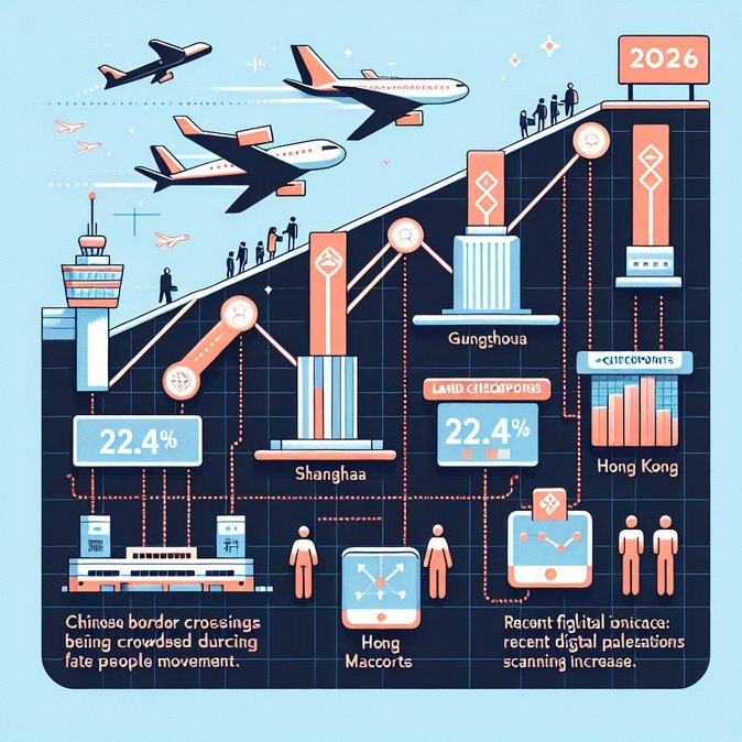 China projects 22% surge in cross-border travel over New Year’s holiday