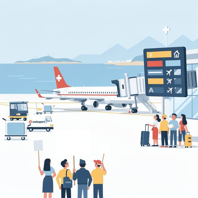 Swissport ground staff in Palma announce strike dates, raising summer travel concerns