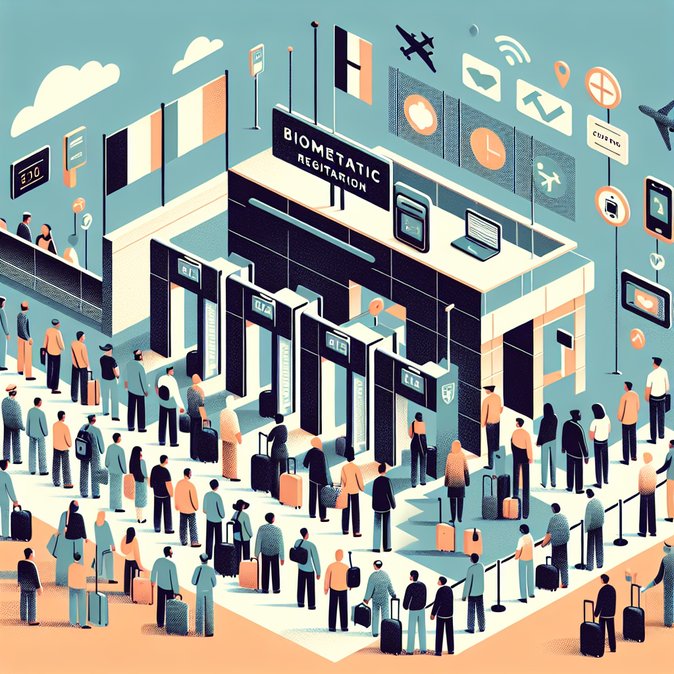 Four-Hour Queues Feared at Paris Airports as Biometric Checks Start 9 April