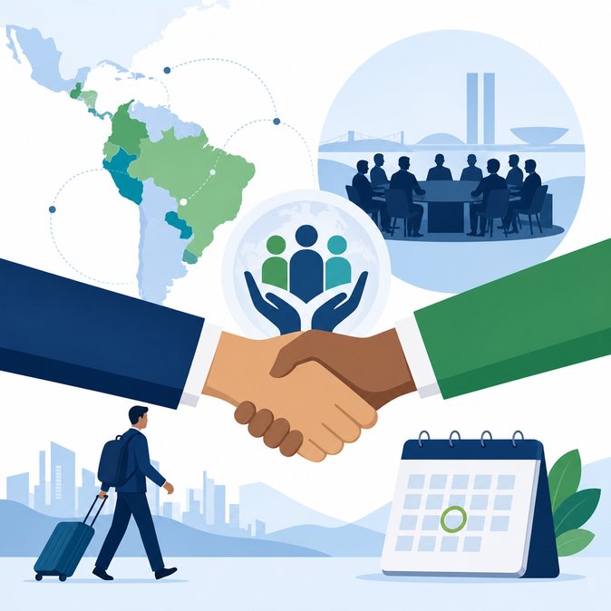 Brazil backs ‘Bogotá Declaration’ on fair labour mobility across Latin America