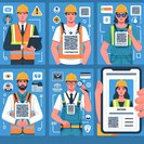 New workplace-safety decree mandates digital ID badges for all site contractors