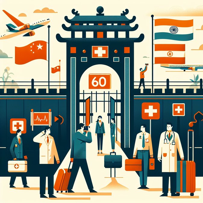 Chinese Embassy Warns Tourists: Observe Two-Month Re-Entry Rule for India