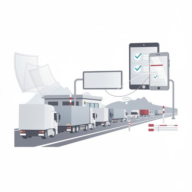 Smart Border Austria goes live: paper transit slips abolished at western customs posts