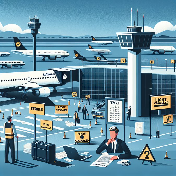 German Airports Lose Nine Percent of Passengers in April amid Strikes and Middle-East Conflict