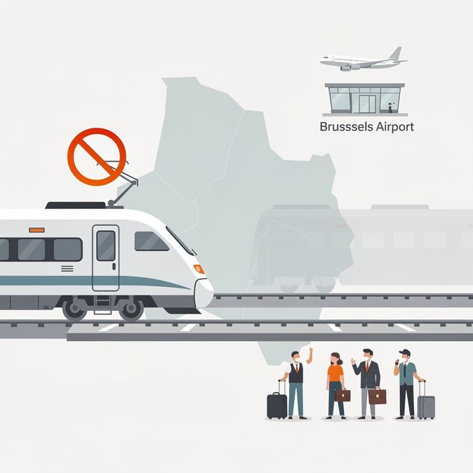 Belgian Rail Strike to Cut Domestic Services From Sunday Night Through Monday