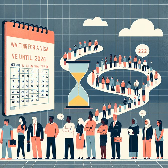 H-1B Holders Warned of Lengthy US Visa Stamping Delays in India