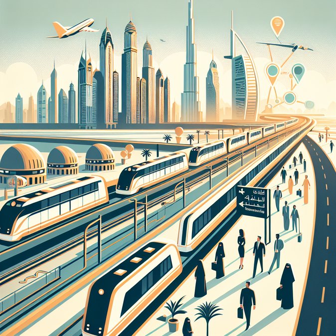 Dubai unveils AED 34 bn Metro Gold Line connecting 15 districts by 2032