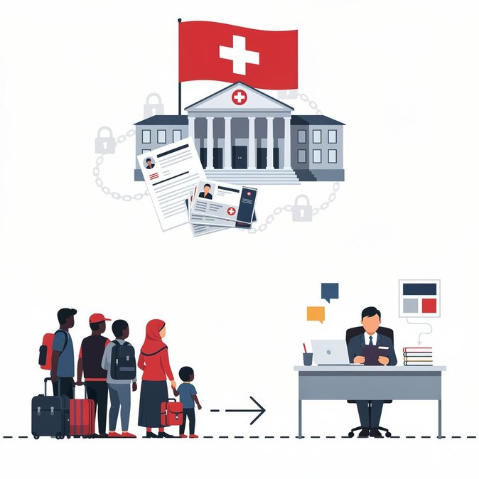 Dewan Perwakilan Swiss Meluluskan Peraturan Lebih Ketat Mengenai Suaka dan Pengusiran