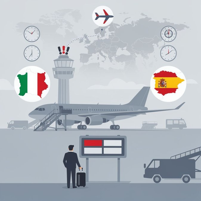 Europe-wide airport strikes on 26 June threaten itineraries for Polish business travellers