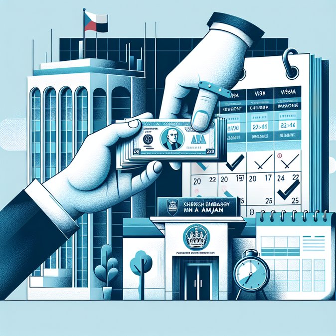 Czech Embassy in Amman Publishes 2026 Visa-Fee Schedule