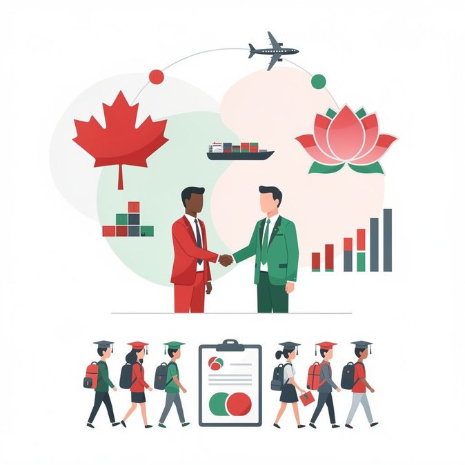 Canadá y Vietnam elevan sus lazos a Asociación Estratégica y prometen fortalecer la movilidad entre ambos