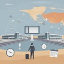 التوترات الإقليمية تؤدي إلى موجة من إلغاء وتأخير الرحلات في مطارات دبي وأبوظبي