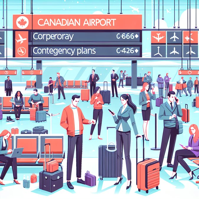 Severe Flight Delays and Cancellations Disrupt Major Canadian Hubs