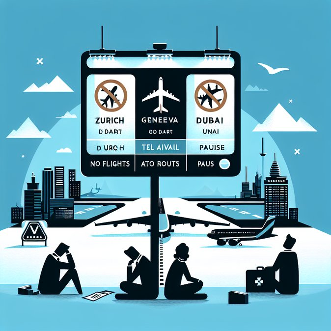 SWISS Suspends Tel Aviv and Dubai Services Until 7 March Amid Security Fears