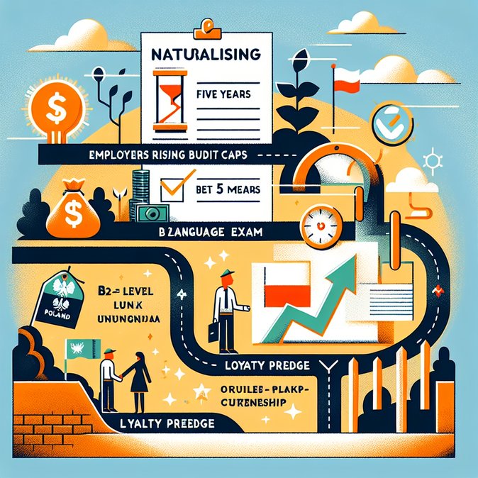 Las tasas de ciudadanía se duplican mientras Polonia endurece las normas de naturalización